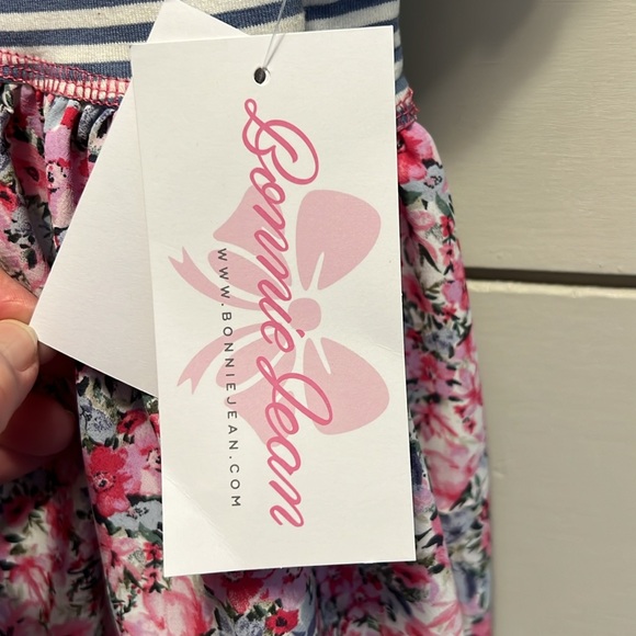 Bonnie Jean Toddler Butterfly Sleeve Dress - Picture 7 of 7